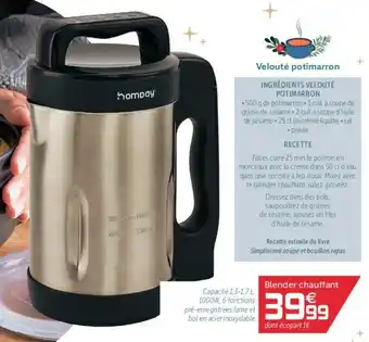 Blender Chauffant