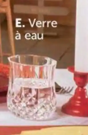 Gifi Verre à Eau offre