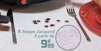 Gifi Nappe Jacquard offre