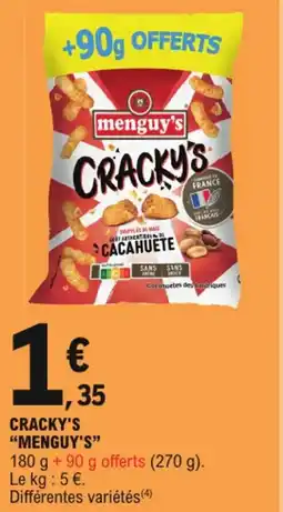 E.Leclerc Menguy's cracky's offre