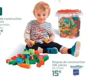 Gifi Briques de Construction 100 Pièces offre