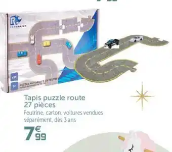 Gifi Tapis Puzzle Route offre