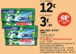 E.Leclerc Ariel pods+ active offre