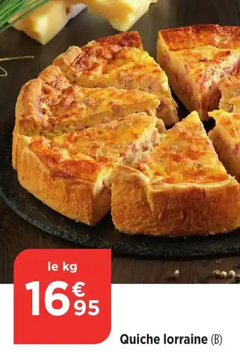 Bi1 Quiche lorraine offre