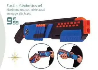 Fusil + Fléchettes x4