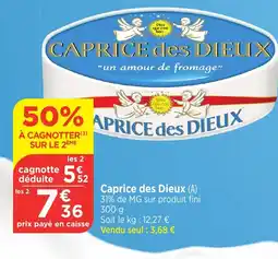 Bi1 CAPRICE DES DIEUX offre