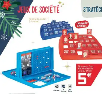 Gifi Qui Es-Tu ? Ou Bataille Navale Jeu Au Choix offre