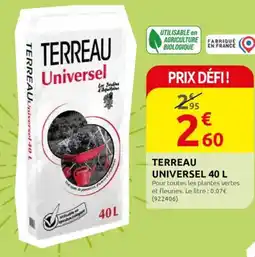 Rural Master TERREAU UNIVERSEL offre