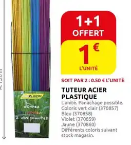 Rural Master Tuteur acier plastique offre