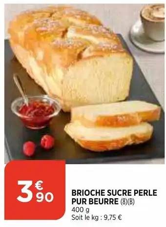 Bi1 Brioche Sucre Perle Pur Beurre offre