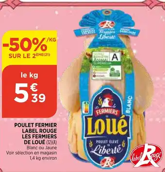 Bi1 Poulet Fermier Label Rouge offre