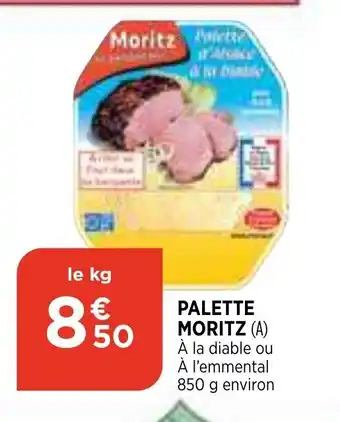 Bi1 Palette Moritz offre
