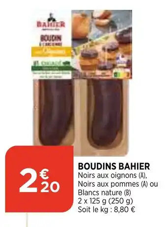 Boudins Bahier