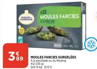 Bi1 Moules Farcies surgelées offre