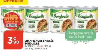 Bi1 Champignons Émincés Bonduelle offre