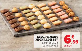 Hyper U Assortiment mignardises offre