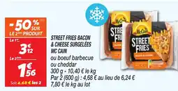 Netto MC CAIN Street fries bacon & cheese surgelées offre