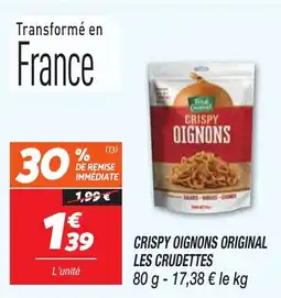 Netto LES CRUDETTES Crispy oignons original offre