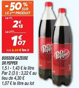 Netto DR PEPPER Boisson gazeuse offre