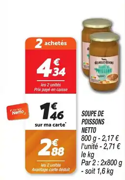 Netto NETTO Soupe de poissons offre