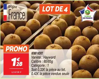 Netto Kiwi vert offre