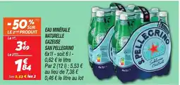 Netto SAN PELLEGRINO Eau minérale naturelle gazeuse offre