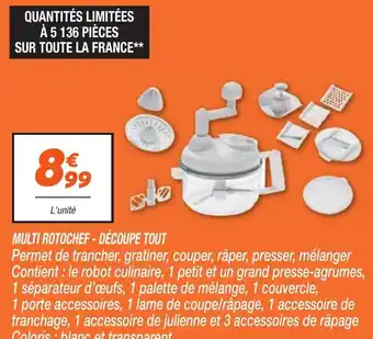 Netto Multi rotochef - découpe tout offre