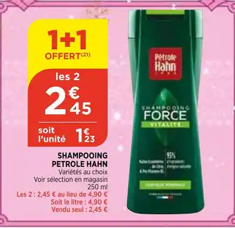 Bi1 Shampooing Petrole Hahn offre