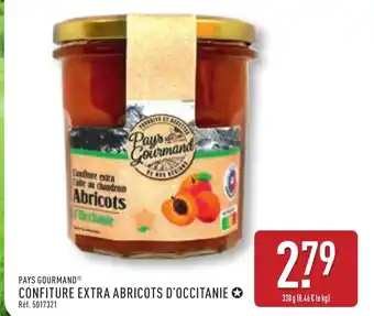 ALDI PAYS GOURMAND® Confiture extra abricots d'occitanie offre