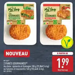 ALDI MY VAYⓇ 2 panés gourmands offre