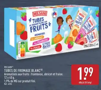 ALDI MILSANIⓇ Tubes de fromage blanc offre