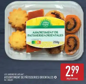 ALDI LES JARDINS DE LAYLAHⓇ Assortiment de pâtisseries orientales offre