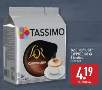 ALDI TASSIMO® L'OR® Cappuccino offre