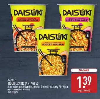 ALDI DAISUKI® Nouilles instantanées offre