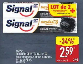 ALDI SIGNAL® Dentifrice integral 8 offre