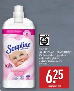 ALDI SOUPLINE® Adoucissant concentré offre