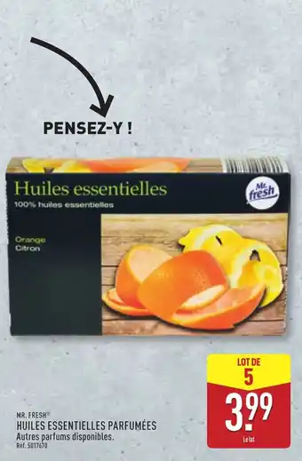 ALDI MR. FRESH® Huiles essentielles parfumées offre