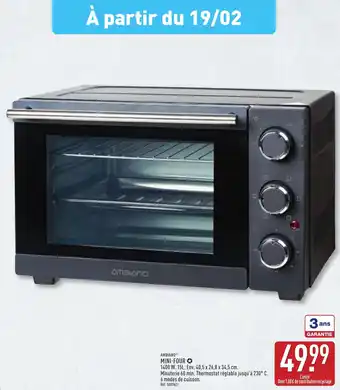 ALDI AMBIANOⓇ Mini-four offre