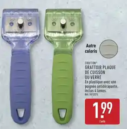 ALDI CROFTON® Grattoir plaque de cuisson ou verre offre