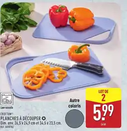 ALDI CROFTON® Planches à découper offre