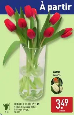 ALDI Bouquet de tulipes offre