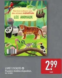 ALDI Livre stickers offre