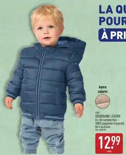 ALDI L&D® Doudoune légère offre