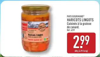 ALDI PAYS GOURMAND® Haricots lingots offre