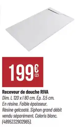 Bricorama RIVA Receveur de douche offre