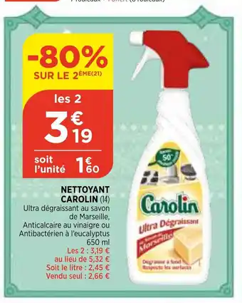 Nettoyant Carolin