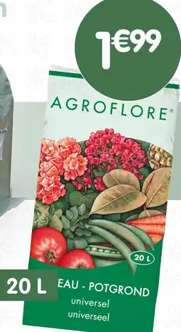 b&m AGROFLORE Terreau universel potager offre