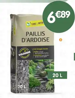 b&m TERRE & NATURE Paillis d'Ardoise offre