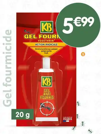 b&m KB Gel fourmicide offre