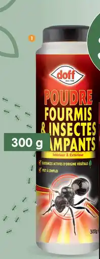 b&m doff Poudre fourmis et insectes offre